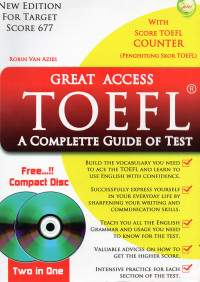 Great Access Toefl : A Complette Guide of Test