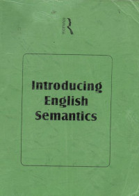 Introducing English Semantics