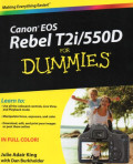 Canon EOS Rebel T2i/550D for Dummies