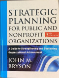 Strategic Planning For Public And Nonprofit Organizations